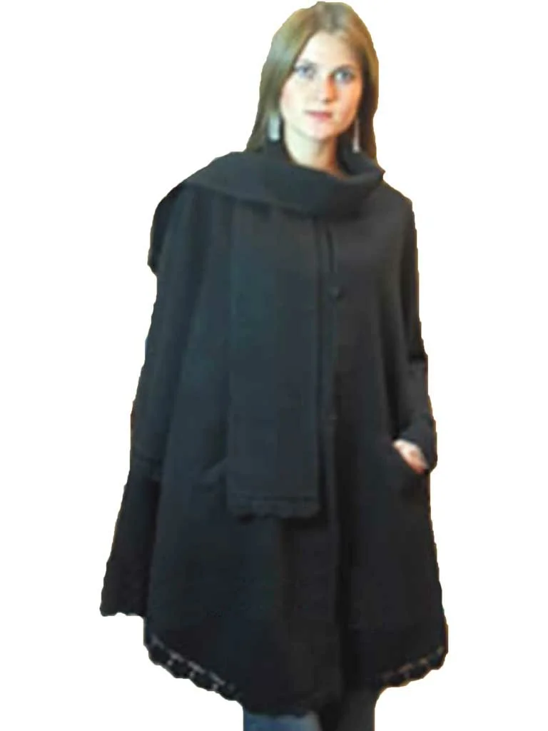 Genuine Winter Baby Alpaca Ruanas D07