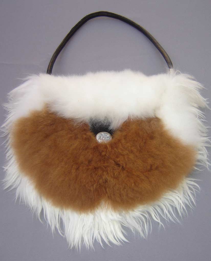 Alpaca Soft Fur Handbag D03