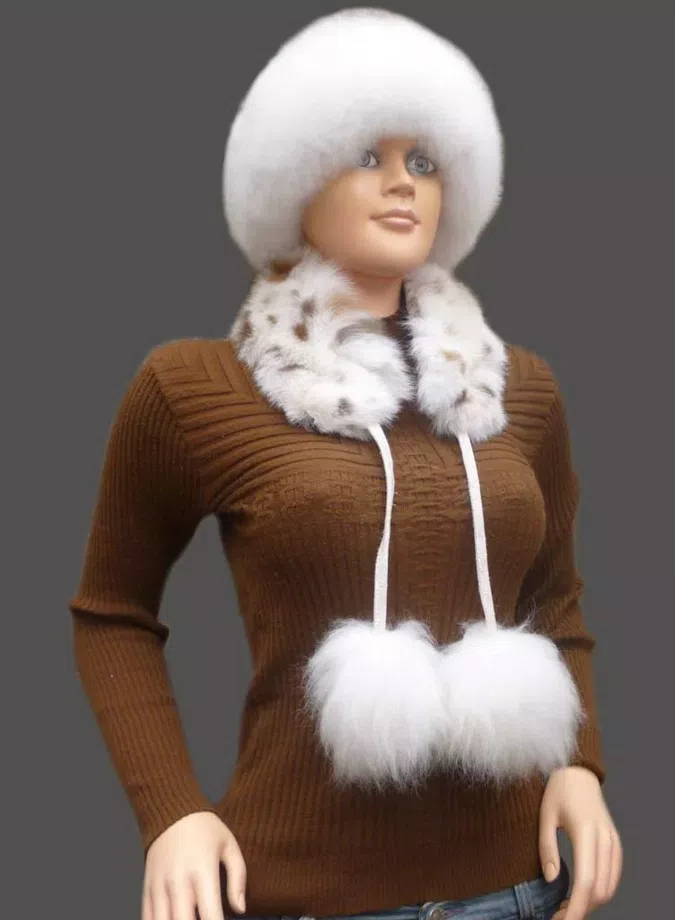 Fashionable Alpaca Fur Scarves