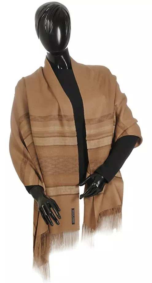 Pure Baby Alpaca Stole D07