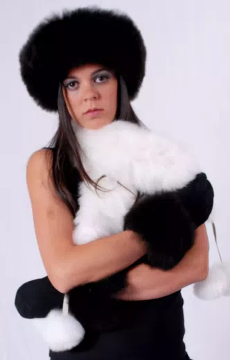 Luxury Baby Alpaca Fur Set d09