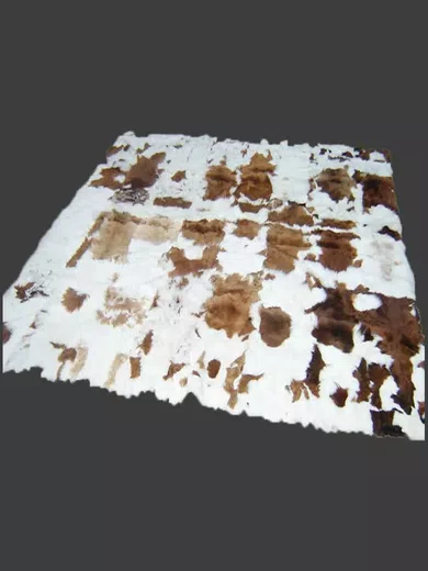 Softness Baby Alpaca Suri Fur Bedspread d04