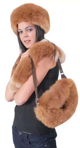 Alpaca Fur Handbags d01