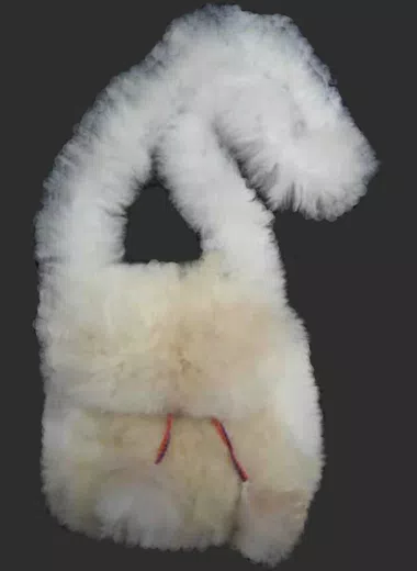 Baby Alpaca Fur Handbags d05