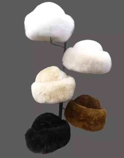 Softness Baby Alpaca Russian Fur Hats d08