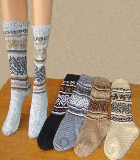 Alpaca Socks d01