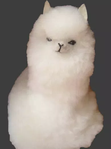 Baby Alpaca Stuffed Alpaca Animal d04