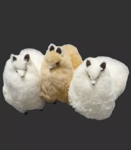 Softness Alpaca Fur Stuffed Plush Animals d11