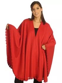 Finest Baby Alpaca Ruana