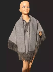 Alpaca Belnd Children Cardigans