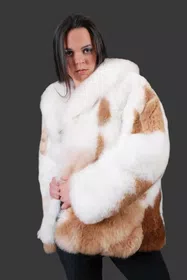 Luxury Softness Baby Alpaca Fur Skin Coat