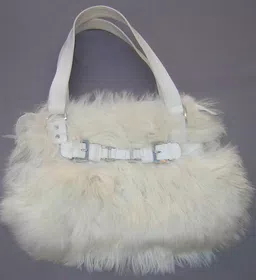 Fashionable Alpaca Fur Handbag