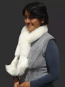 Baby Alpaca Fur Scarves