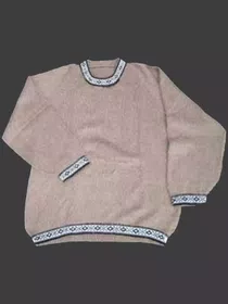 Alpaca Hoodie Sweater