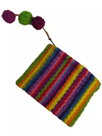 Andean Wool Embroidered Wallet