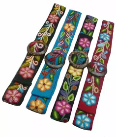 Fashion Andean Wool Embroidery Belts