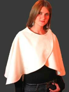 Our Baby Alpaca Capes are softness and Warmth