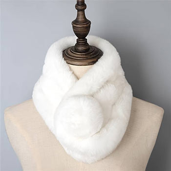 Softness Baby Alpaca Fur Neck Collar