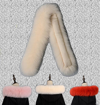 Luxury Softness Alpaca Fur Ribbons