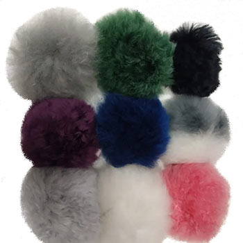 Luxury Baby Alpaca Fur Pom Pom