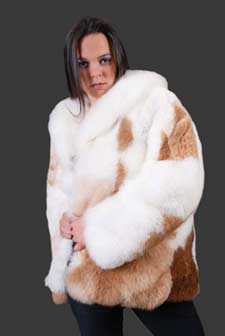 Luxury Alpaca Fur Coat