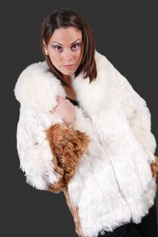 Finest Baby Alpaca Suri Fur Coat