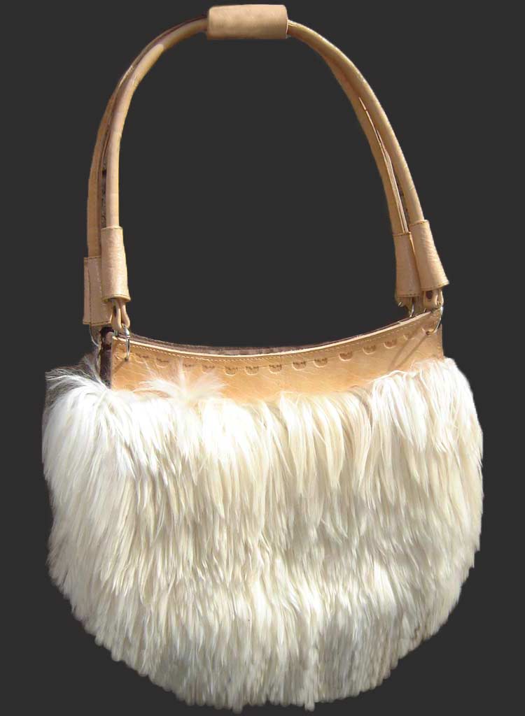 Luxuries Handmade Baby Alpaca Fur Handbags