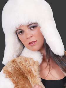 Fashion Baby Alpaca Fur Hat in different designs and colors