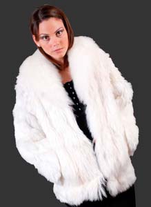 Finest Baby Alpaca Suri Fur Jacket