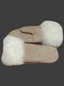 Fashion Baby Alpaca Fur Mittens