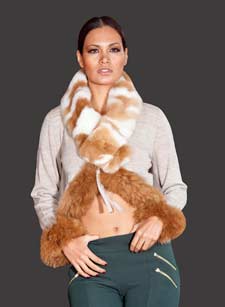 Pure Soft Alpaca Fur Scarves