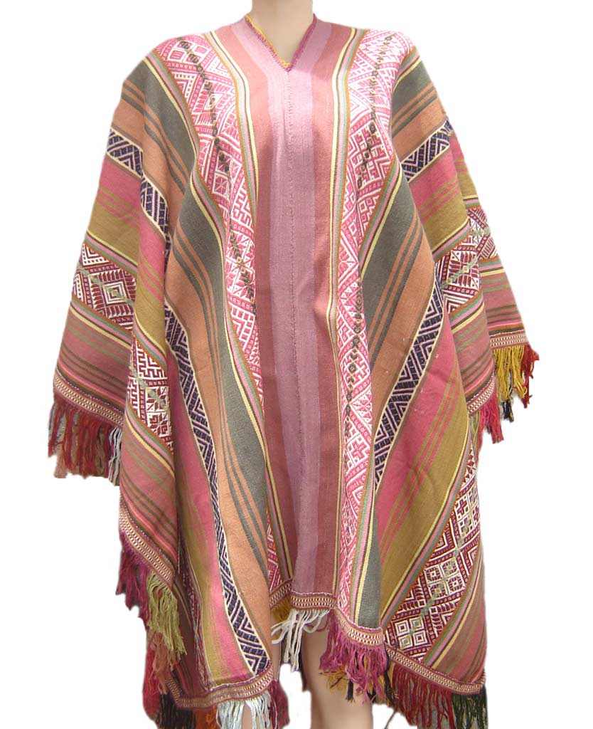 Special Handmade Andean Wool Ponchos