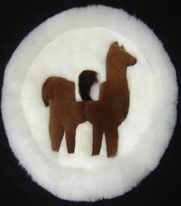 Image result for Round Baby Alpaca Fur Carpet