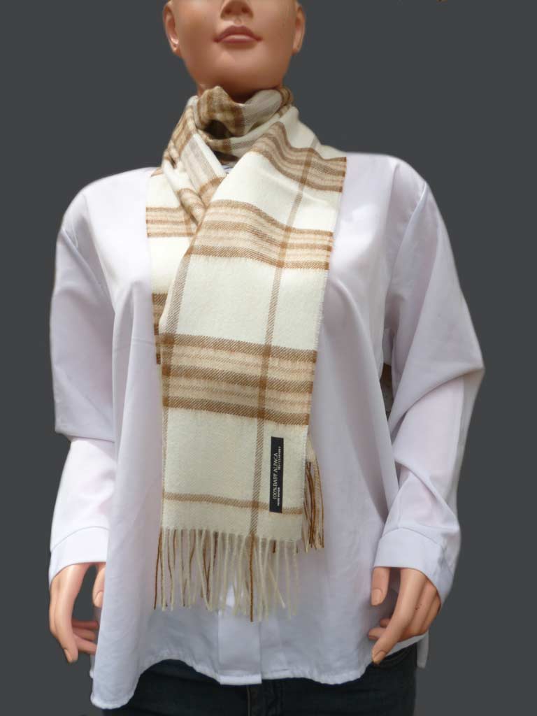 Fashionable Baby Alpaca Scarves are softness