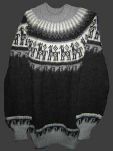 Rustic Alpaca Fiber Sweater