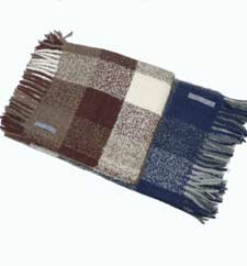 Fine Luxury Alpaca Fiber Travel Throw